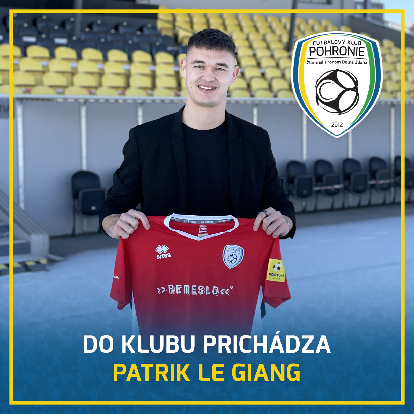 Patrik Le Giang v tíme FK Pohronie