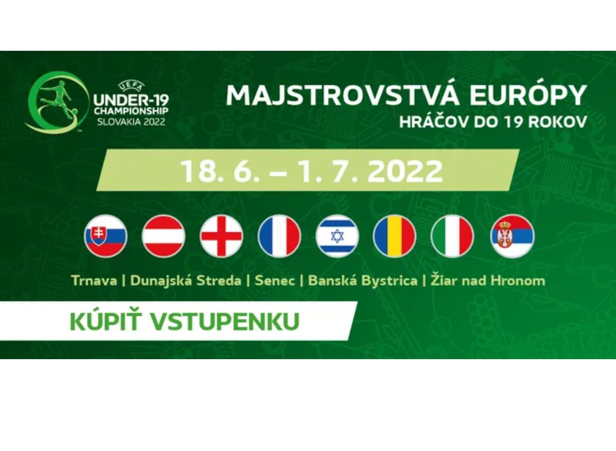 Vstupenky na EURO U19 sú už v predaji!