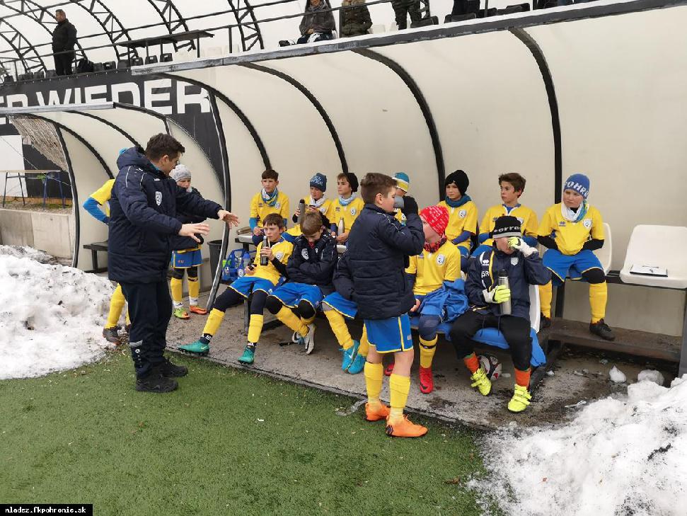 obr: U12: prípravný zápas FC Petržalka Akadémia Bratislava 20.1.2019